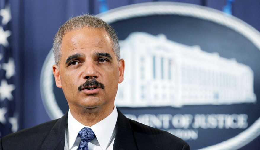 **FILE** Attorney General Eric H. Holder Jr. (Associated Press)
