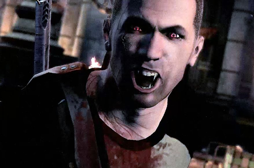 Cole MacGrath becomes a vampire in the video game download inFamous: Festival of Blood.