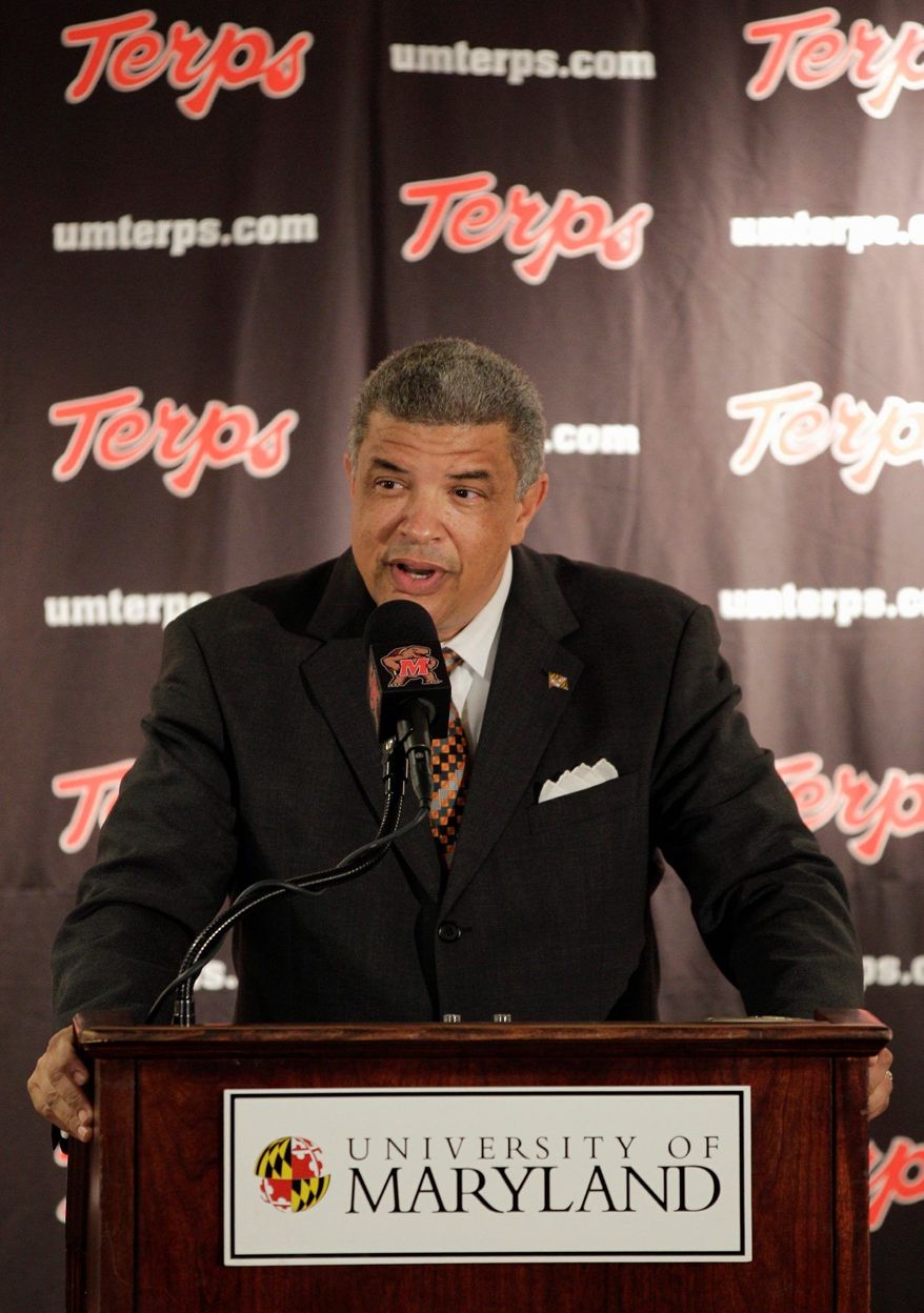 University of Maryland athletic director Kevin Anderson says no final decisions have been made regarding how many and which varsity teams could be abolished at the school by July because of funding problems. (Associated Press)