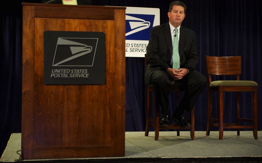 **FILE** Postmaster General Patrick R. Donahoe (Rod Lamkey Jr./The Washington Times)