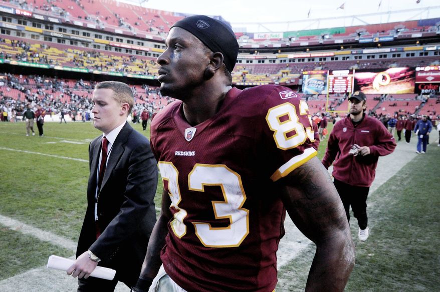 Tight end Fred Davis faces a four-game drug suspension that would end his season. (Preston Keres/Special to The Washington Times)