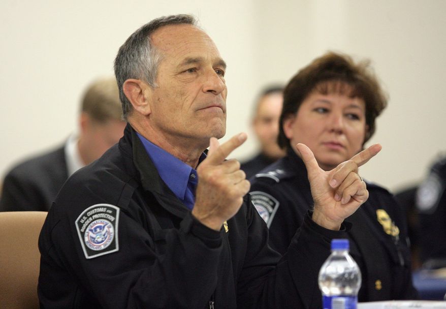 Commissioner Alan Bersin, head of Customs and Border Protection, said he was "proud of the significant and meaningful achievements we have made on our borders and at our nation's ports of entry over nearly two years." (Associated Press0