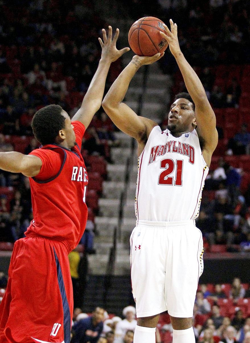 Pe'Shon Howard gave Maryland's backcourt a lift when he returned last week from a broken foot. He had 11 points and eight assists against Albany on Wednesday. (Associated Press)