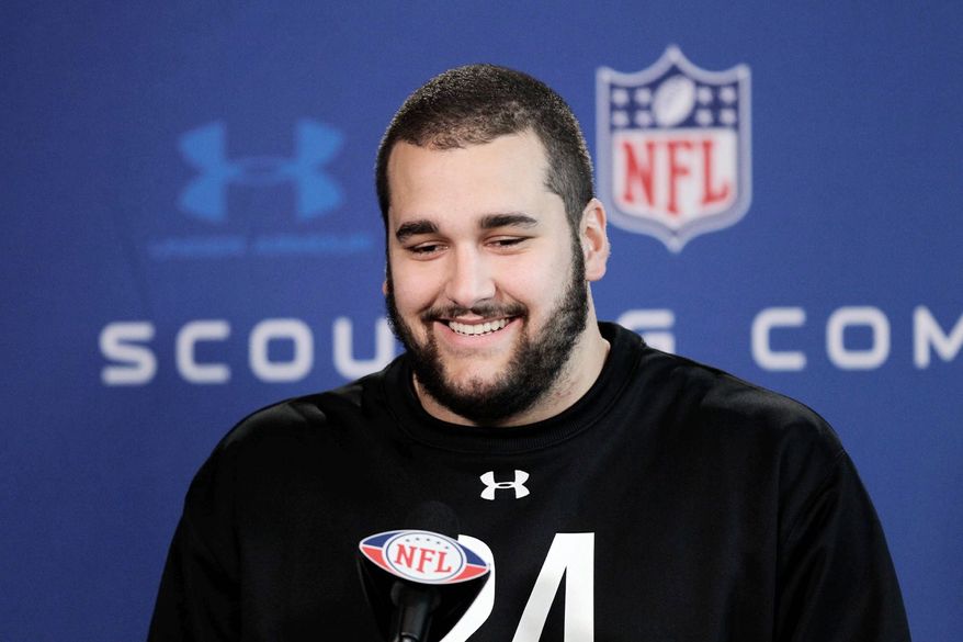 Offensive lineman Matt Kalil, an All-American at Southern California, is expected to be among the top picks in the draft. (Associated Press)