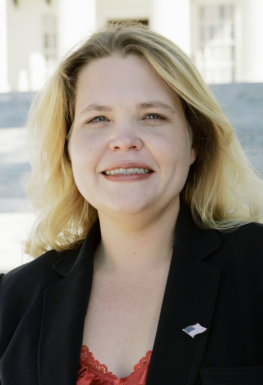 Activist Loretta Nall, founder of the U.S. Marijuana Party, says it was unfair to not include her in the debates. "It's hard to overcome not being on the stage with the other contenders," she says. (Associated Press)