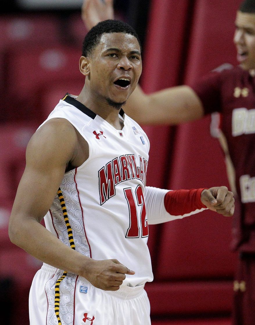 Maryland guard Terrell Stoglin led the team with 21.6 points per game last season. (Associated Press)