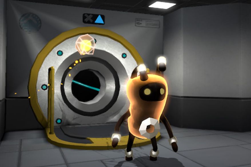 A cute but lethal extraterrestrial named Zero stars in the PlayStation 3 video game Warp.