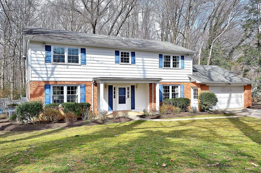 The home at 11928 Bennett Road in Oak Hill has four bedrooms, three full baths and a powder room spread over three finished levels. Built in 1974, the home is on the market for $650,000.