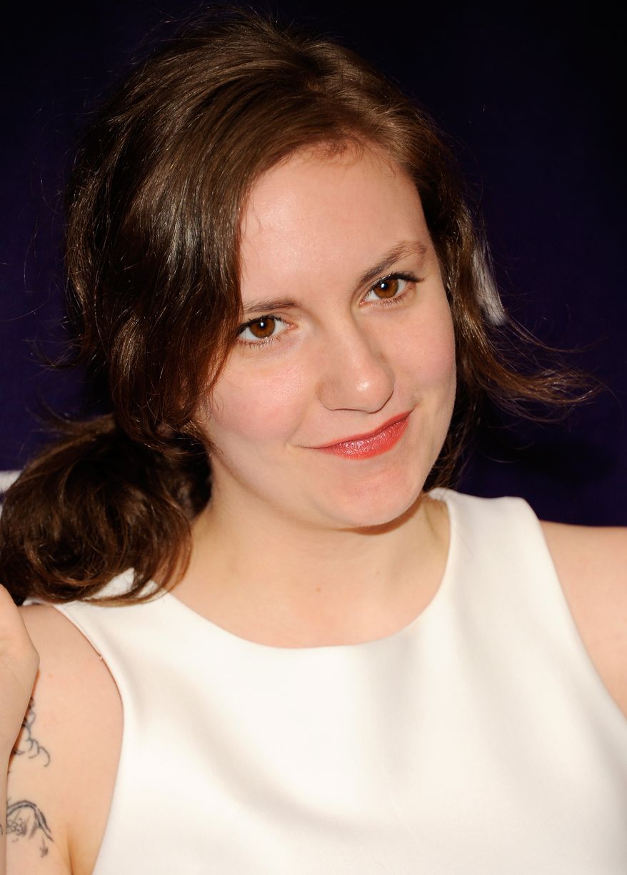 Actress Lena Dunham attends the world premiere of "Supporting Characters" during the Tribeca Film Festival on Friday, April 20, 2012 in New York. (AP Photo/Evan Agostini)
