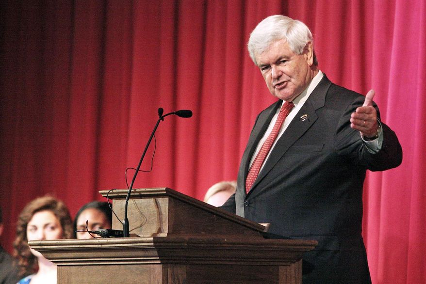 Newt Gingrich spent lavishly on his quixotic presidential campaign, including $1.6 million in March alone for travel and $271,000 to himself, according to FEC records. (Associated Press)