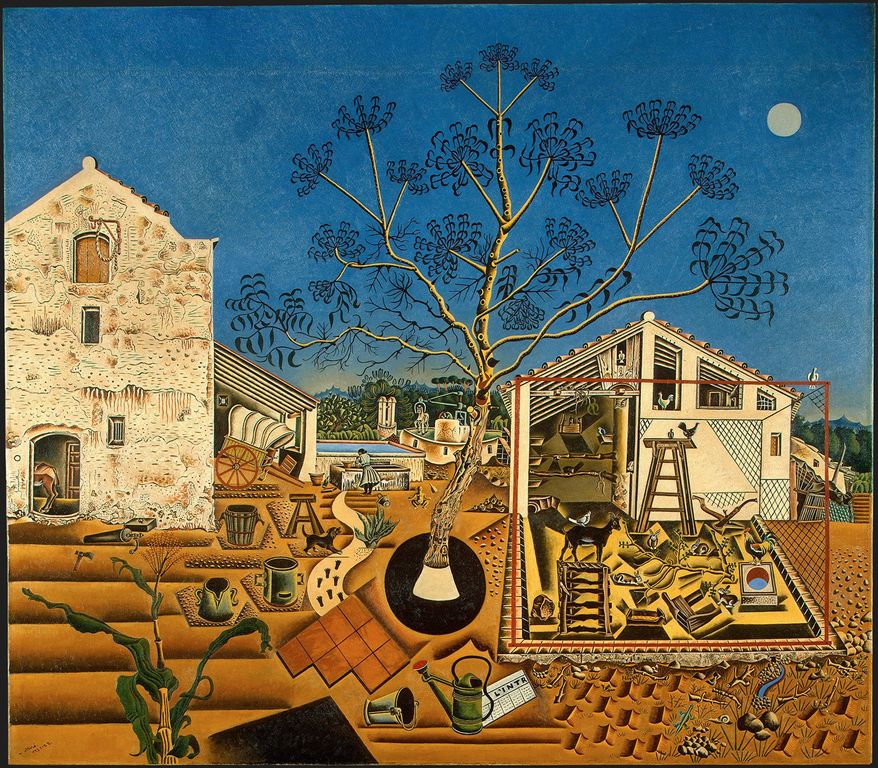 "The Farm," 1921-1922 (National Gallery of Art)