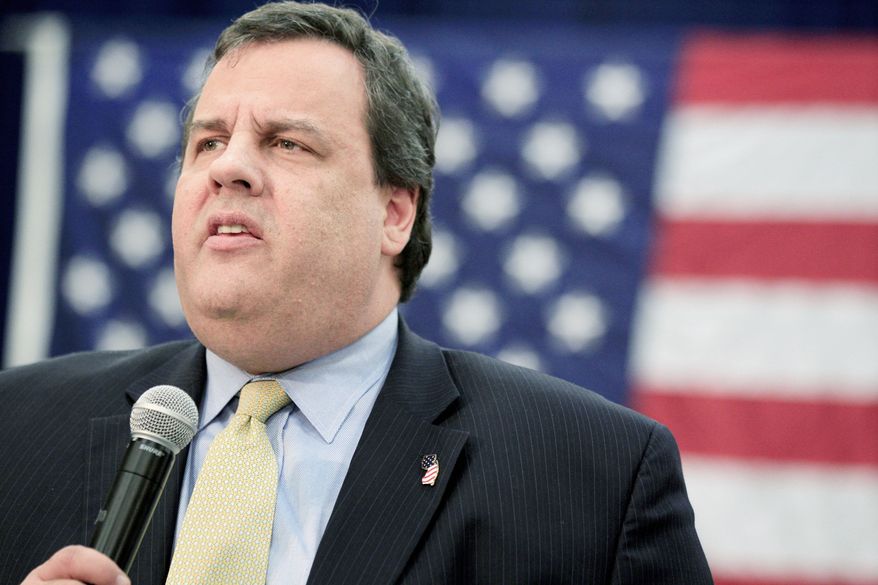 ** FILE ** New Jersey Gov. Chris Christie (Associated Press)