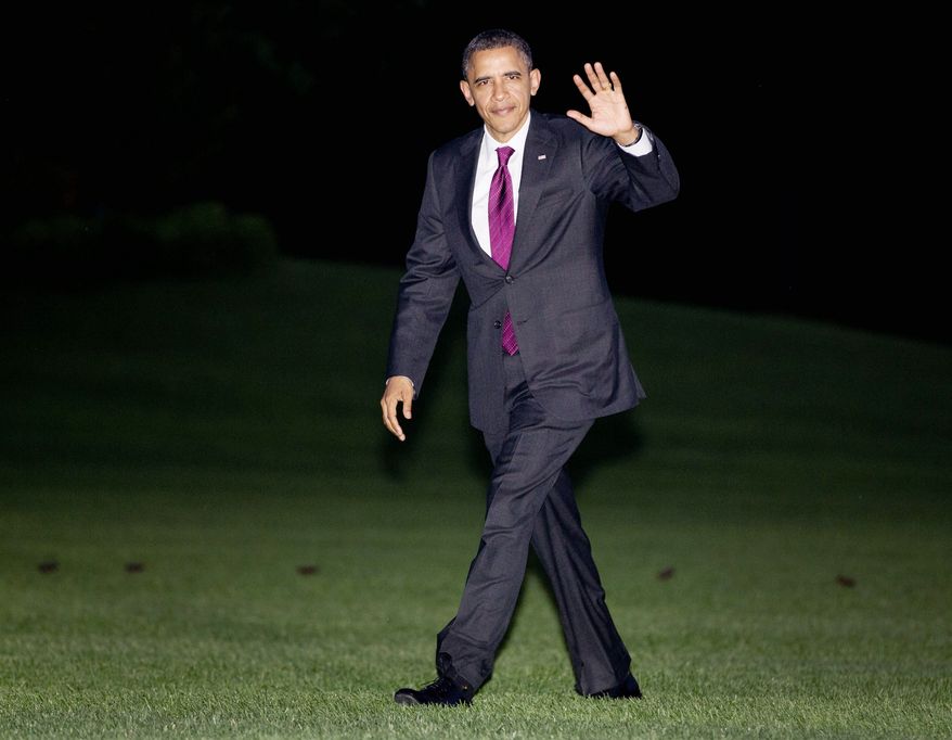 President Obama is in a close race with his presumed Republican rival, according to the findings of a weekend Washington Times/JZ Analytics poll and other national polls. But there's more enthusiasm for Mr. Obama. (Associated Press)