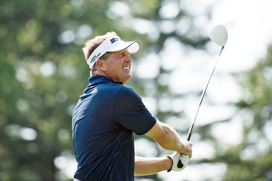 Fred Funk, a former golf coach at Maryland, is aiming to add a PGA of America major title to his U.S. Senior Open championship from 2009. He enters the Senior PGA Championship coming off a one-shot win. (The Washington Times)