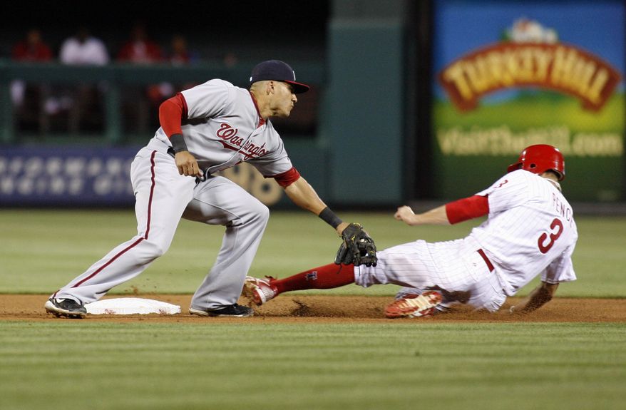 The Washington Nationals are 26-18, but are 0-7 when they have a chance at a series sweep. (AP Photo/H. Rumph Jr)
