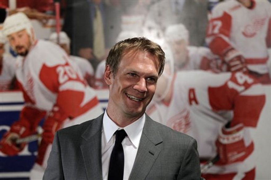 Nicklas Lidstrom retired Thursday after 20 NHL seasons. (Associated Press)