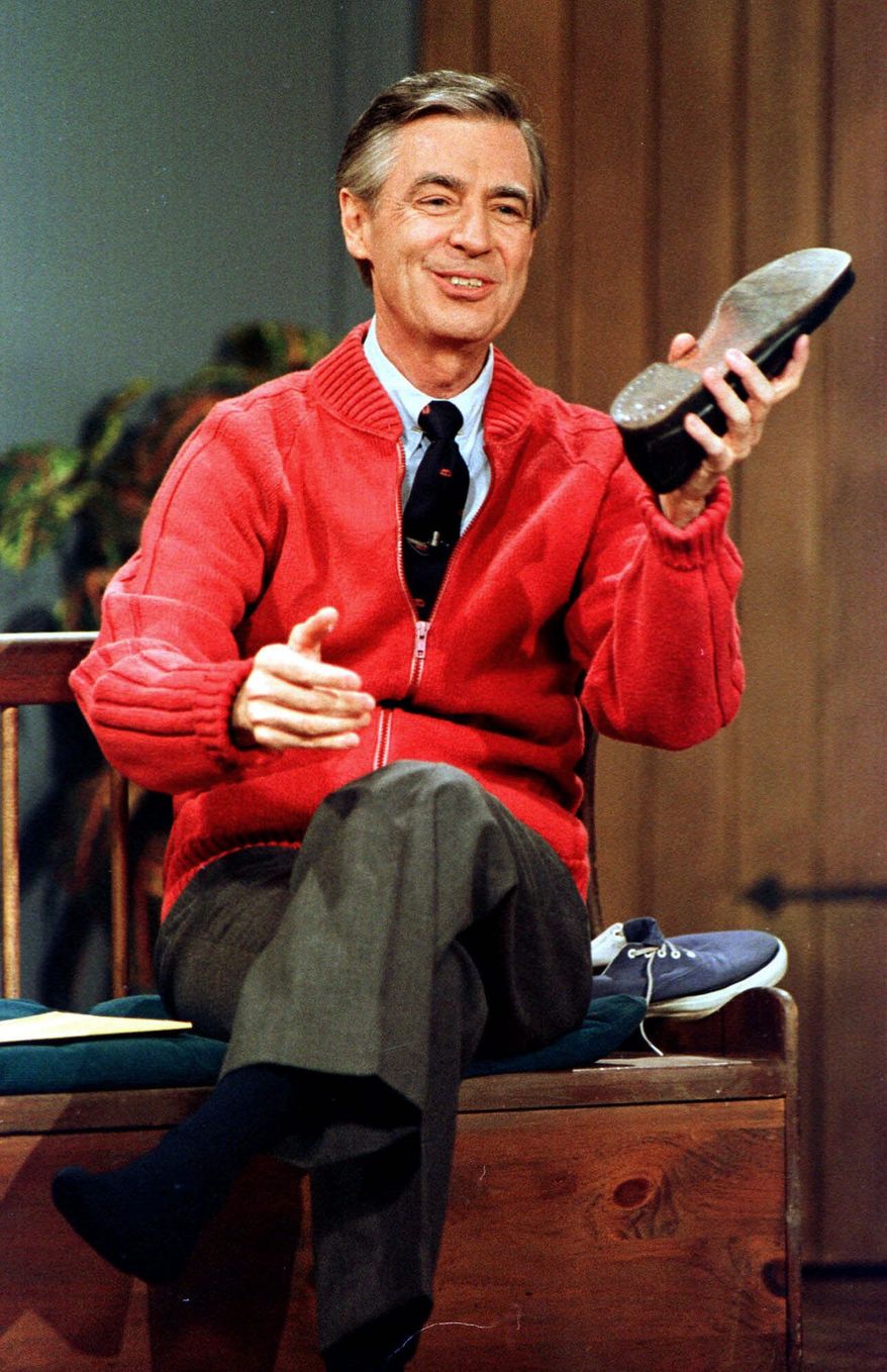 A remix featuring Auto-Tuned clips from "Mister Rogers' Neighborhood" commissioned by PBS Digital Studios has become a viral sensation. (Associated Press)