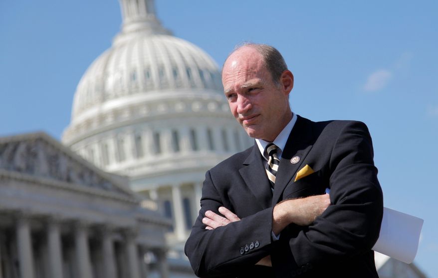 ** FILE ** This June 11, 2012, file photo shows Rep. Thaddeus G. McCotter, Michigan Republican. (Associated Press)