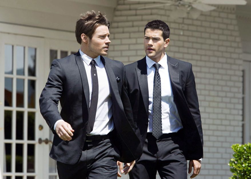 TNT
Josh Henderson (left) and Jesse Metcalfe portray the scions of the Ewing patriarchs in TNT's revival of "Dallas."