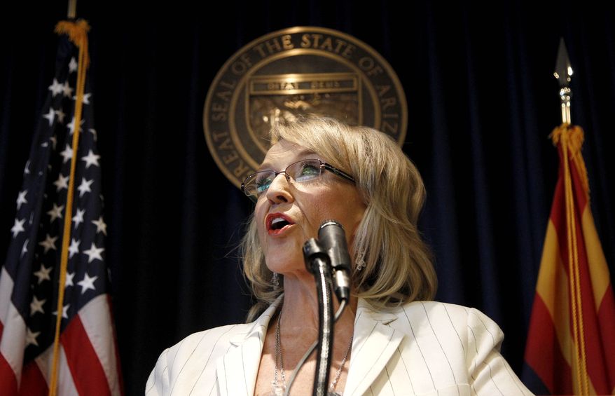**FILE** Arizona Gov. Jan Brewer (Associated Press)