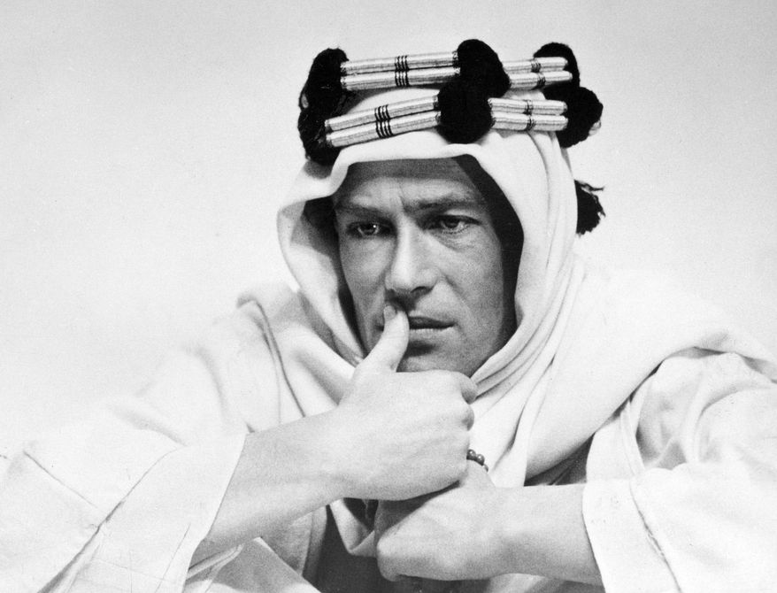 Peter O'Toole's performance in "Lawrence of Arabia" earned him the first of his eight Oscar nominations. Mr. O'Toole, about to turn 80, has announced his retirement. (Columbia Pictures via Associated Press)