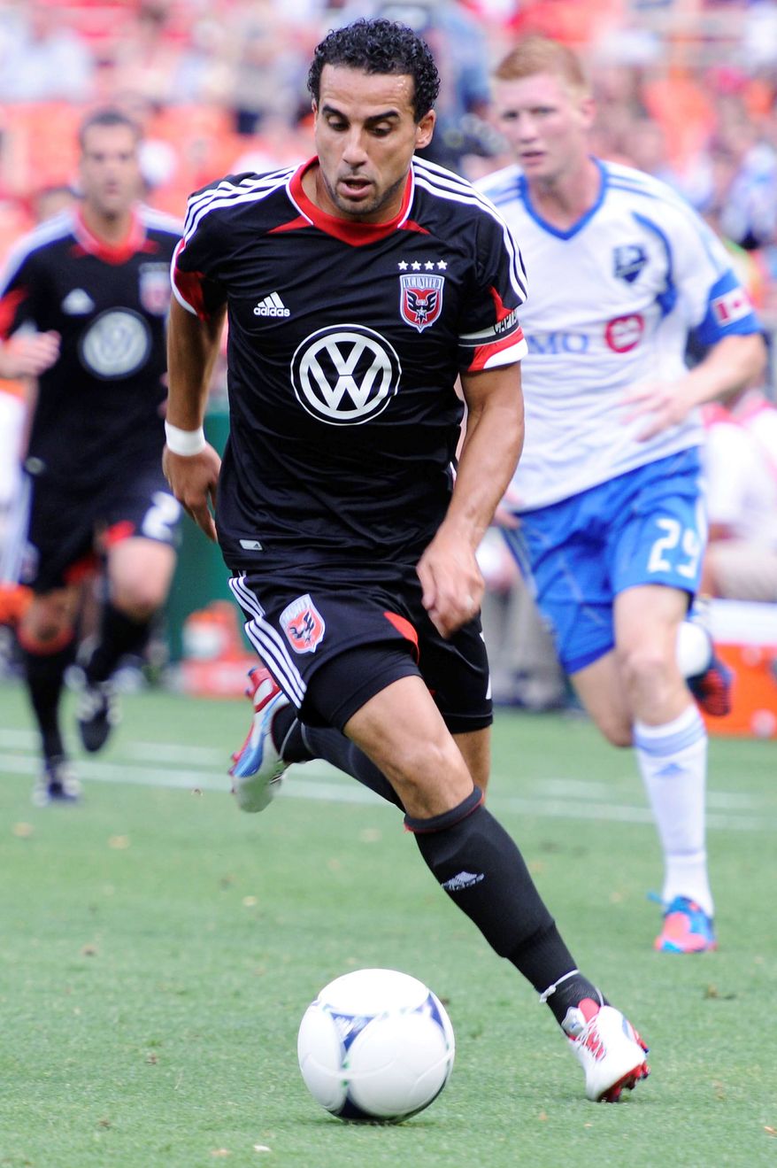 ** FILE ** Dwayne De Rosario (Preston Keres/Special to The Washington Times)