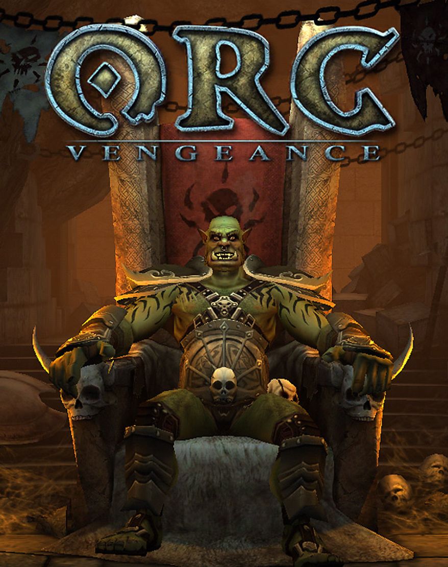 Meet the Orc warchief Rok in the iPad game ORC: Vengeance.