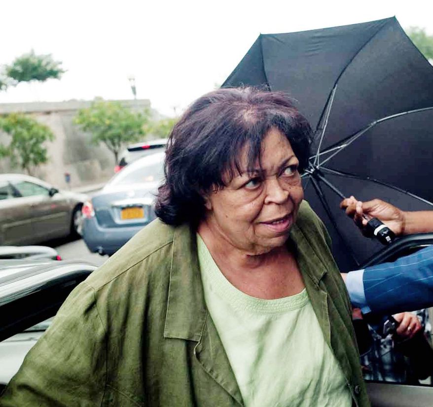 Eugenia C. Harris, who faces up to three years in prison and fines totaling $250,000, has agreed to assist authorities as part of a broader investigation into campaign finance irregularities. (Raymond Thompson/The Washington Times)