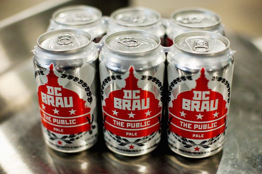 Food: DC Brau at Beer Week
For several years now, every microbrew worth drinking has had a rep in D.C. It was only a matter of time before the District got a brewery that could compete with beers from outside the realm. That brewery is DC Brau, the first production brewery located in Washington, D.C. The various brews are distinct from their peers due to the fact that they come in cans, and are named for seminal events in D.C. history. The Corruption IPA, for instance, is a reference to Henry Clay's alliance with John Quincy Adams, termed "The Corrupt Bargain"; The Citizen refers to the passage of the 23rd Amendment in 1963, which gave D.C. residents the right to vote for president and vice president. As part of D.C. Beer Week, D.C. Brau will be unveiling its newest beer, Embers of the Deceased, made in cooperation with Bluejacket Brewery, opening later this year in Southeast. August 17 at ChurchKey, 1337 14th St. NW. Phone: (202) 567-2576. Web: churchkeydc.com.