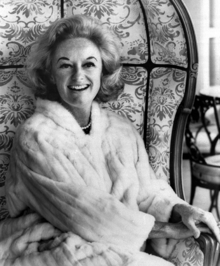 In this October 1969 file photo, Comedian Phyllis Diller poses for a portrait. (AP Photo/File)