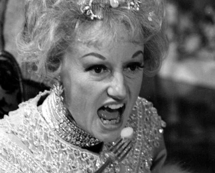 In this May 20, 1966 file photo, comedian Phyllis Diller appears in character in the ABC-TV comedy series ''The Pruitts of Southampton''. (AP Photo/File)