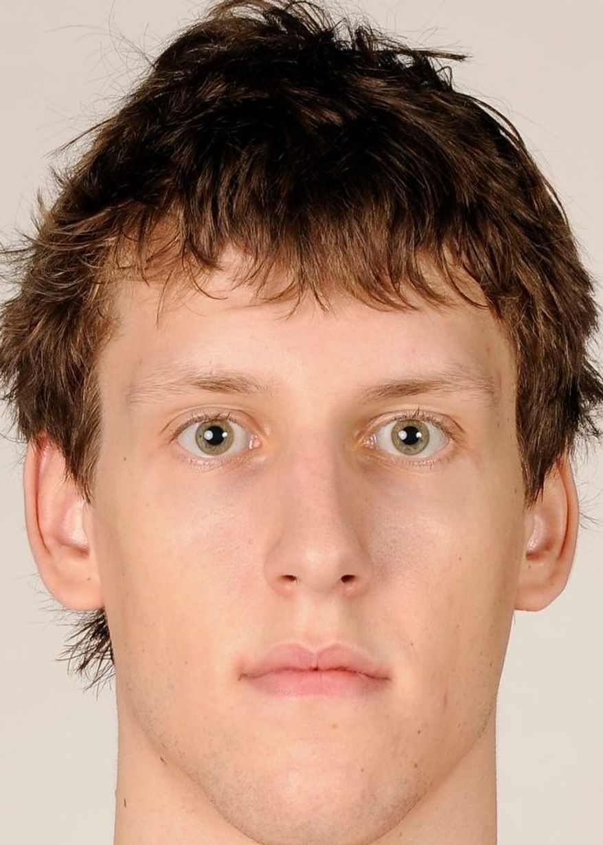 Wizards forward Jan Vesely averaged 4.7 points and 4.4 rebounds as a rookie. (Associated Press)