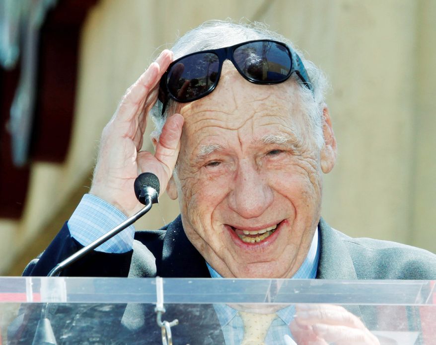 Mel Brooks will receive the American Film Institute's Life Achievement Award. His credits include "The Producers." (Associated Press)