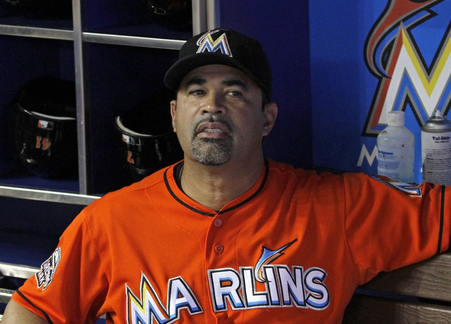 The Miami Marlins relieved manager Ozzie Guillen of his duties Tuesday after a year that saw the team go 69-93 and finish last in the National League East. (AP Photo/Alan Diaz)