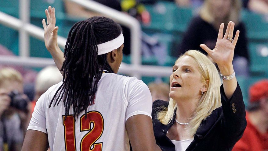 associated press
Brenda Frese has guided Maryland to an NCAA national championship and four trips to the Elite Eight.