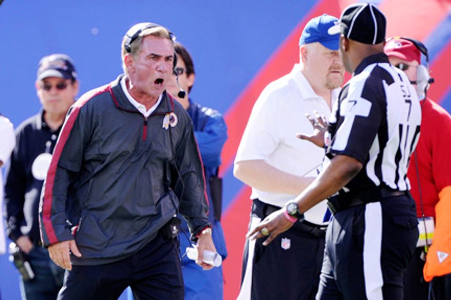 The Redskins are 14-27 under Mike Shanahan in two and a half seasons. (Preston Keres/Special to The Washington Times)
