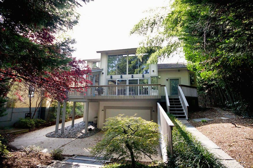 The home at 4713 Essex Ave. in Chevy Chase is on the market for $1,895,000. The five-bedroom custom-built home was built in 1996.