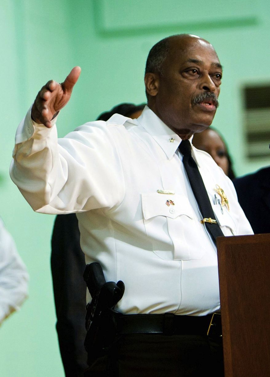 Prince George's County Sheriff Melvin C. High (The Washington Times)