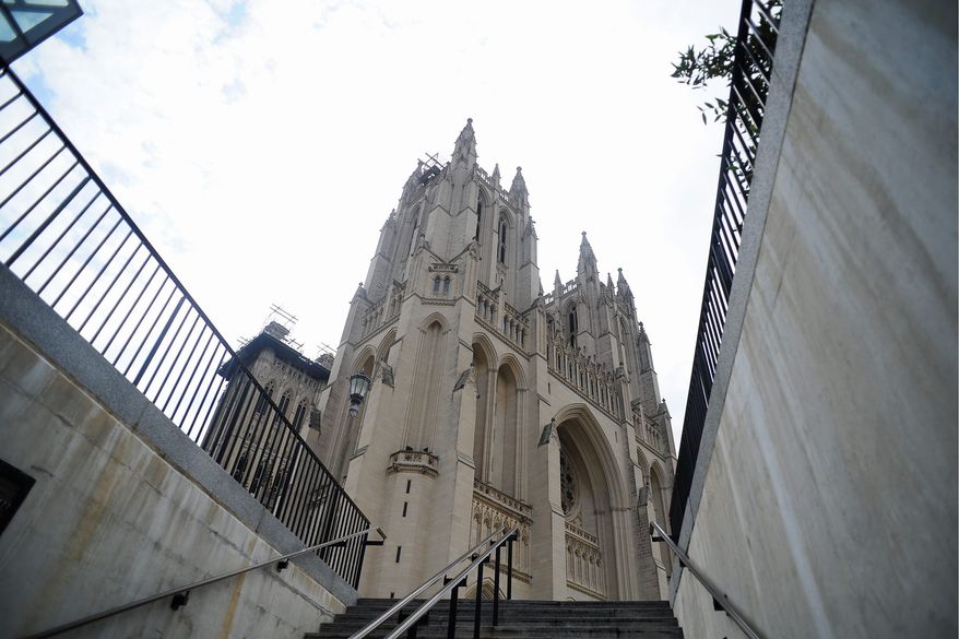 Same-sex couples now can marry at the Washington National Cathedral, but the first such wedding may not occur for six months or more because of scheduling issues. (The Washington Times)