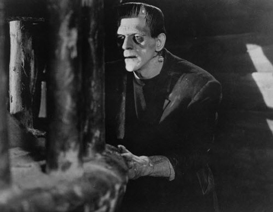 Actor Boris Karloff in 1931's "Frankenstein." (Associated Press)