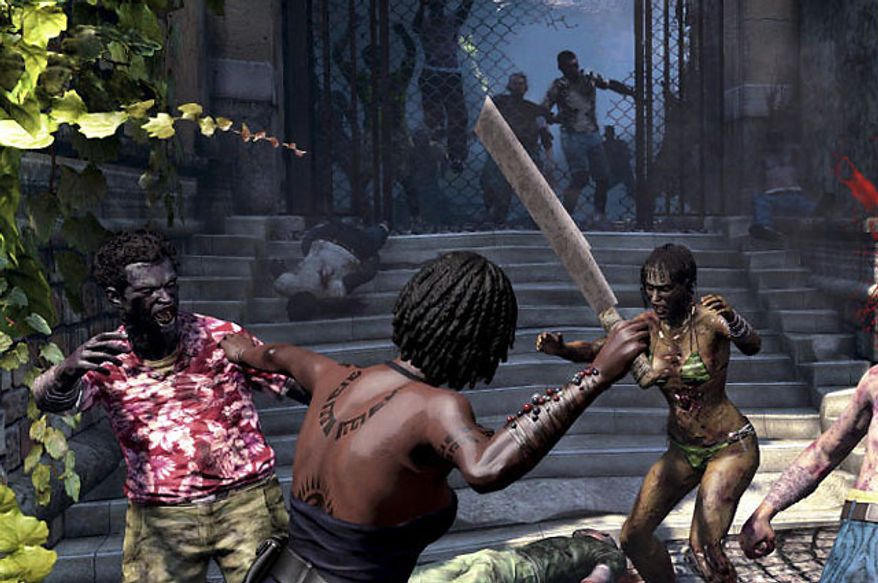 The video game Dead Island: Riptide's all-inclusive resort include machetes.