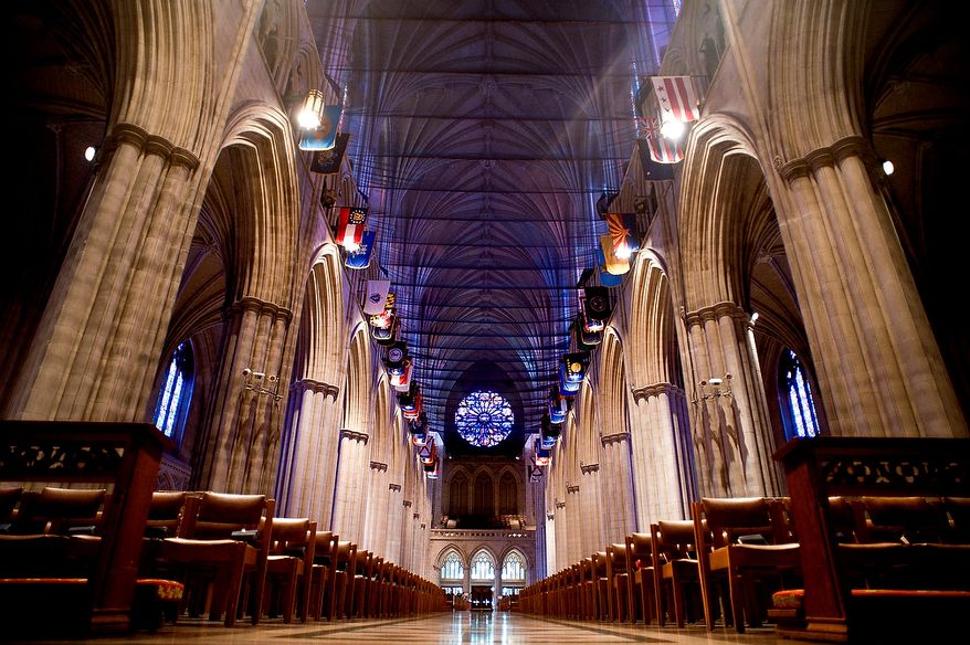 The Washington National Cathedral, Washington D.C., Sunday, August 6, 2012. (Ryan M.L. Young/The Washington Times)