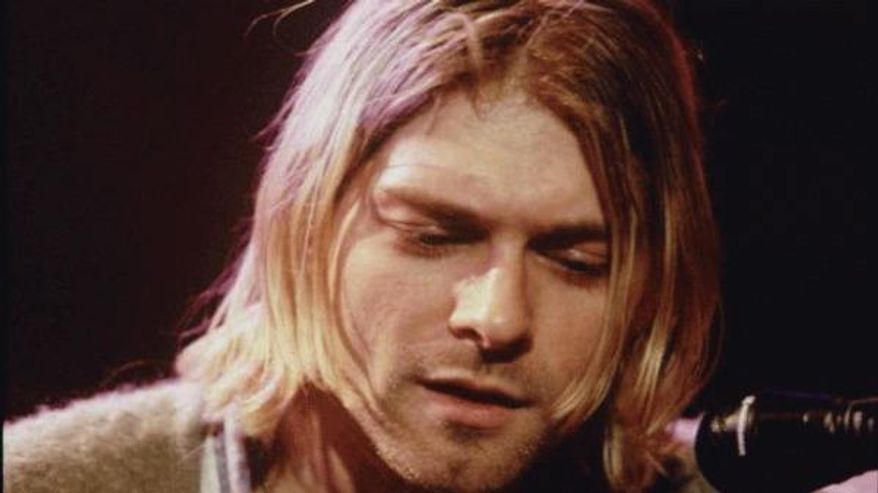 Kurt Cobain of the rock band Nirvana committed suicide on April 5, 1994. (Associated Press)
