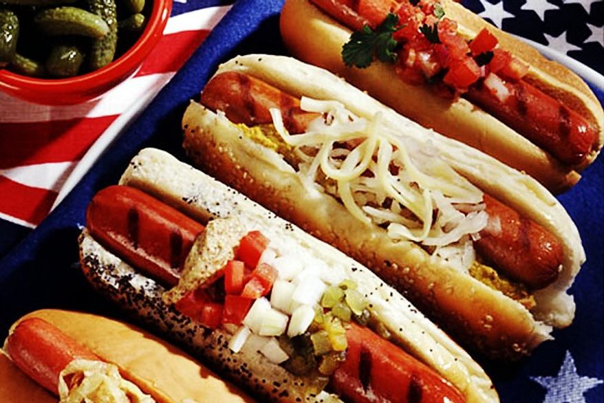 About 7 billion hot dogs will be devoured between Memorial Day and Labor Day according to the National Hot Dog & Sausage Council. (SHNS photo courtesy the National Hot Dog & Sausage Council)