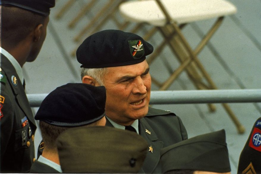 Army Col. Charles Beckwith died when his granddaughter was 1 year old. (Associated Press)