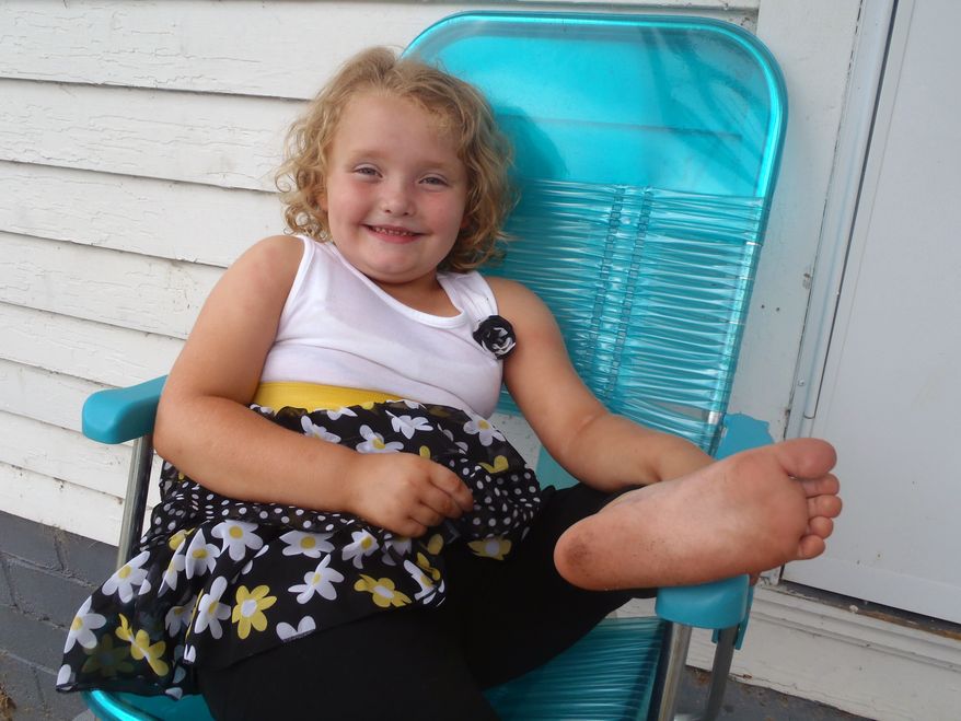 ** FILE ** Alana Thompson, better known as Honey Boo Boo, stars in the TLC show "Here Comes Honey Boo Boo." (AP Photo/TLC)