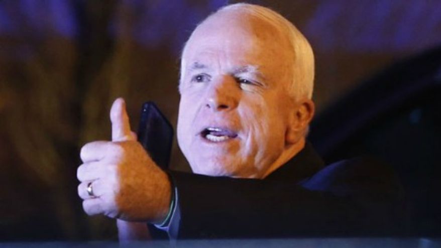 ** FILE ** Sen. John McCain, R-Ariz. (Associated Press)