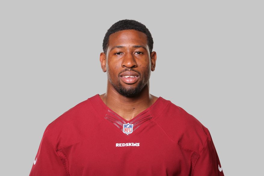 This is a 2013 photo of Emmanuel Ogbuehi of the Washington Redskins NFL football team. This image reflects the Washington Redskins active roster as of Thursday, May 2, 2013 when this image was taken. (AP Photo)