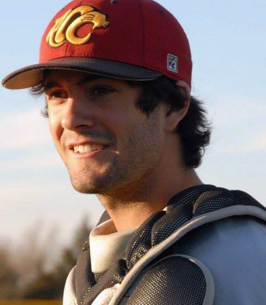 Christopher Lane was fatally shot on a street in Duncan, Okla. The Australian was attending college on a baseball scholarship in the U.S. and was visiting his girlfriend. (Essendon Baseball Club via Associated Press)
