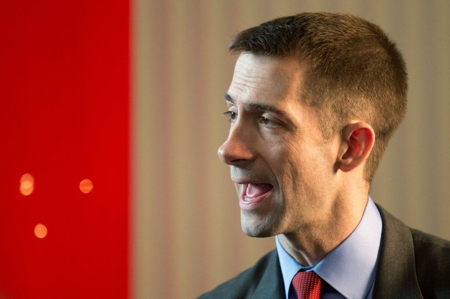 Rep. Tom Cotton, Arkansas Republican (Associated Press)